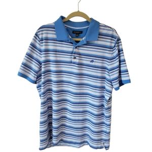 Banana Republic Men's XL Shirt Blue and White. 96% Cotton/4% Lycra.